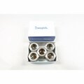 Swagelok Female Connector 1In 3/4In Stainless Tube Npt Pipe Adapter, 5PK SS-1610-7-12
